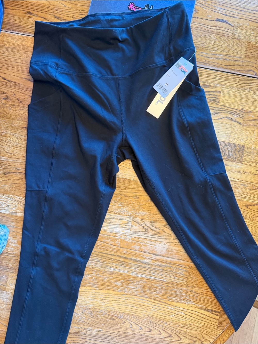 32 Degrees Black High-Rise Active Leggings